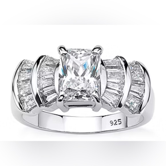 Diamond Art Club Jewelry - 3CT Engagement ring size 8